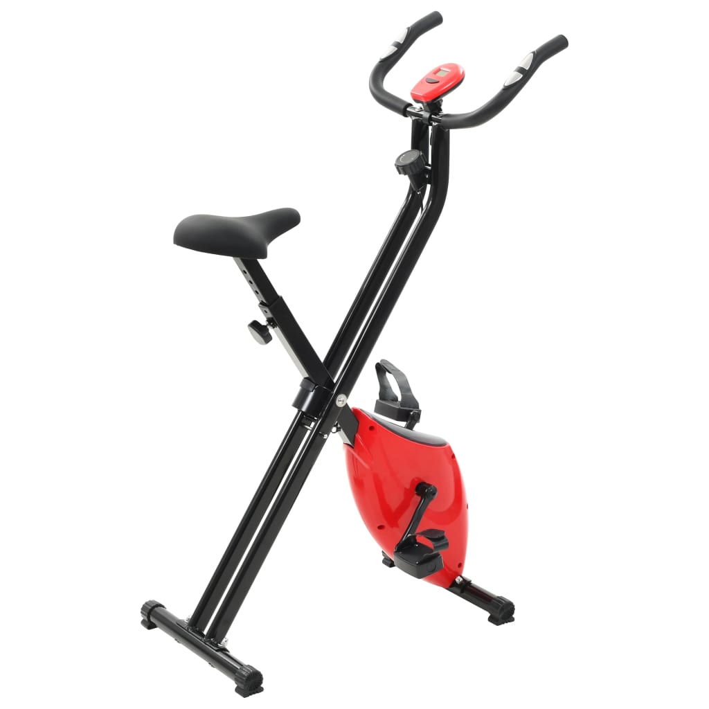 Folding Magnetic Exercise Bike Xbike 2.5 kg Black Red