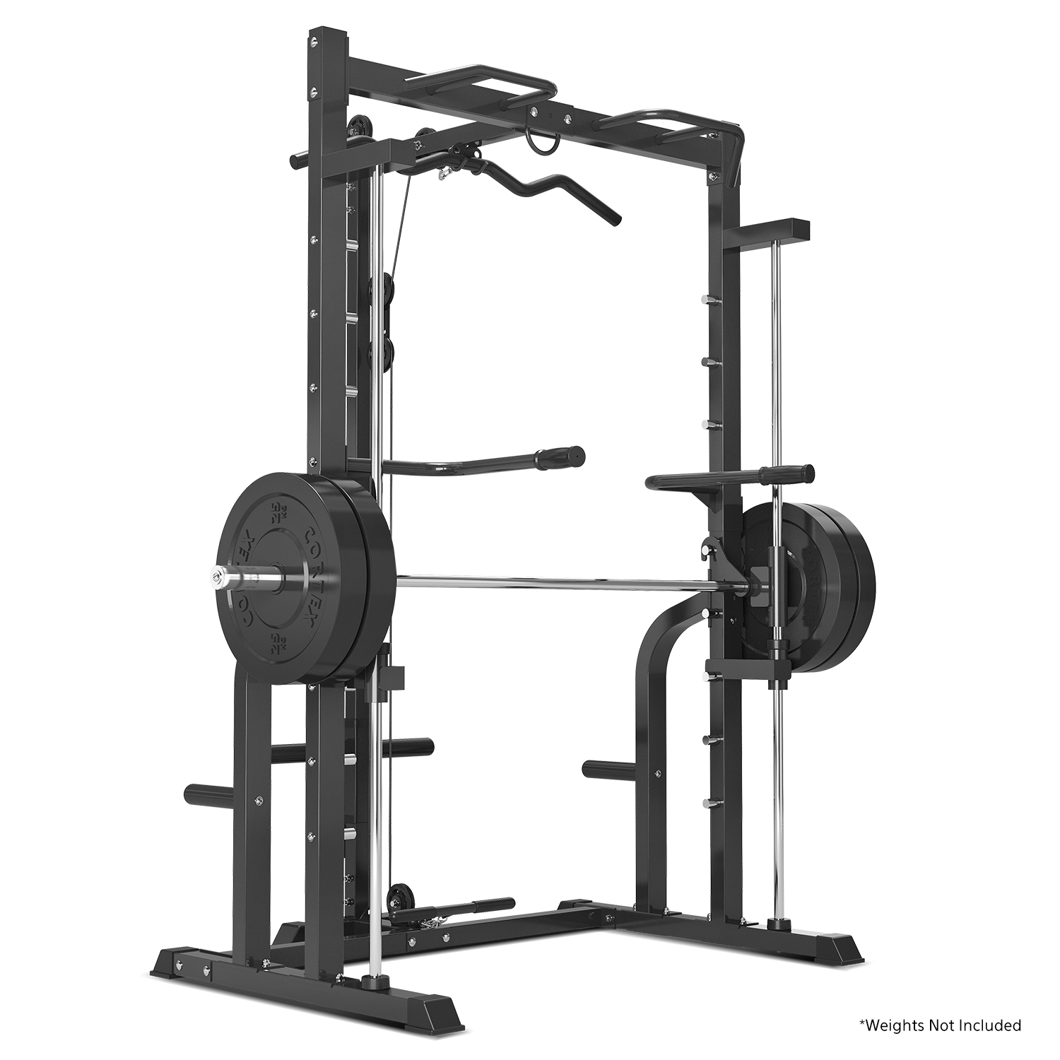 SM-10 Smith Machine with Pulley Station - Fitnessequipments