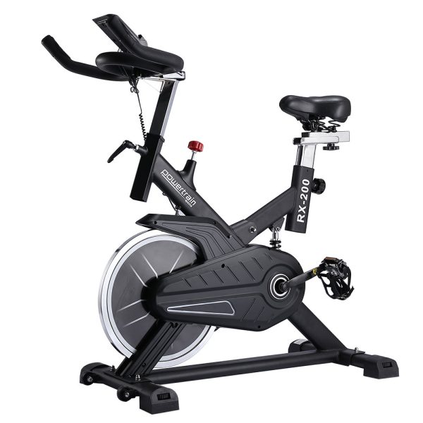 Powertrain RX-200 Exercise Spin Bike Cardio Cycling – Black