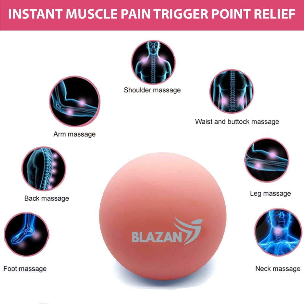 Massage Therapy Ball Set Of 2 Fitnessequipments 2172