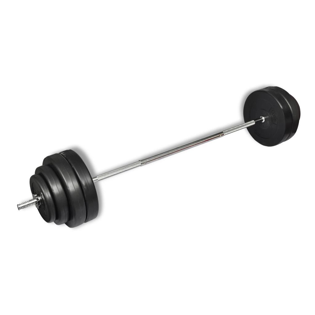 Barbell with Plates Set 60 kg - Fitnessequipments