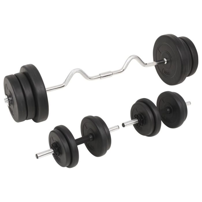 Barbell and Dumbbell Set 60 kg - Fitnessequipments