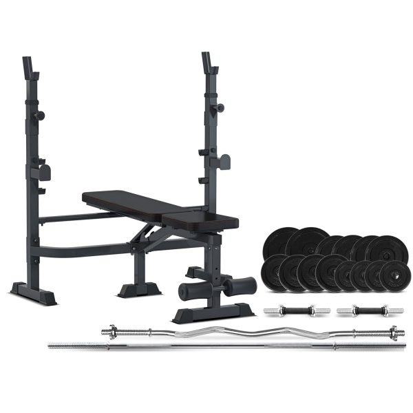 CORTEX MF-4000 Multi-Functional Bench 90kg Home Gym Package