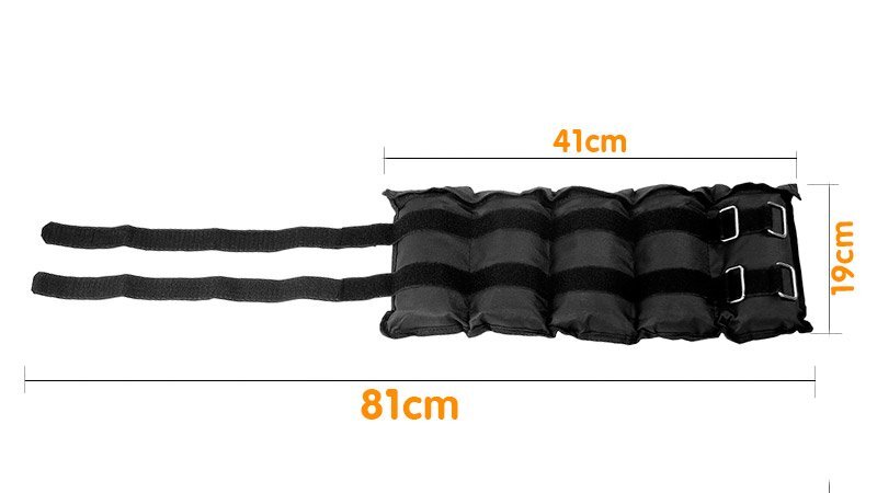 Powertrain Heavy Duty Adjustable Ankle Weights – 5kg