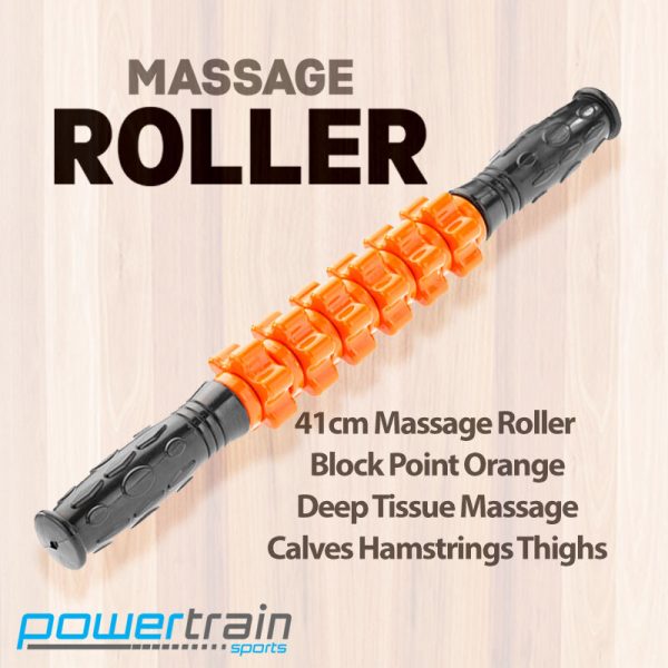 Massage Roller Bar Stick with Trigger Block Points – 41cm