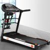 Electric Treadmill 450mm 18kmh 3.5Auto Incline Home Gym Run Exercise Machine Fitness Dumbbell Massager Sit Up Bar