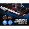 Electric Treadmill 48cm Incline Running Home Gym Fitness Machine Black
