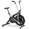 PROFLEX Air Bike Fan Resistance Exercise Fitness Home Gym Bicycle Black Pulse