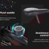 PROFLEX Air Bike Fan Resistance Exercise Fitness Bicycle Home Gym Black Pulse