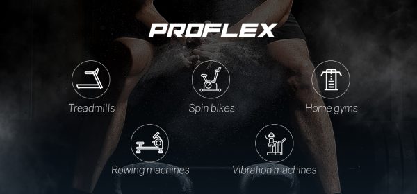 PROFLEX 25kg Adjustable Dumbbell Weights Dumbbells Home Gym Fitness
