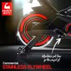 PROFLEX Commercial Spin Bike Flywheel Exercise Home Workout Gym – Red