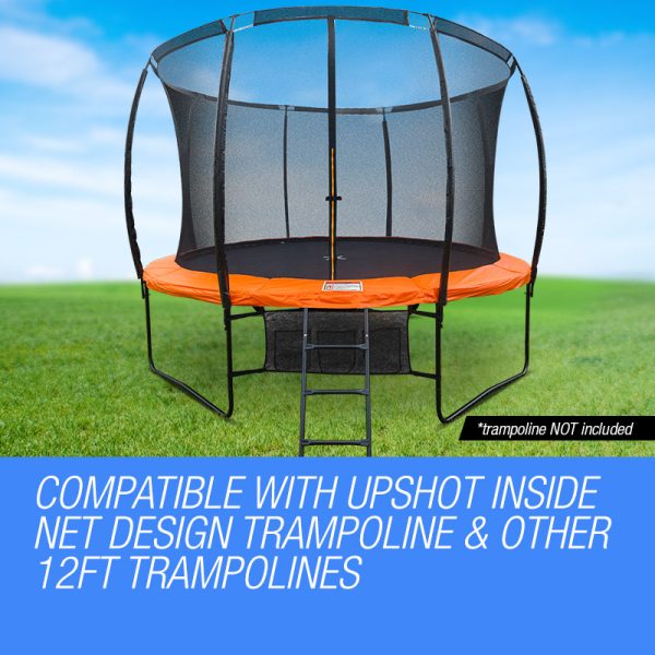UP-SHOT 12ft Replacement Trampoline Mat – 72 Spring Round Spare Foot Parts