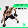 Verpeak Rubber Hex Dumbbells 12.5kg – VP-DB-105