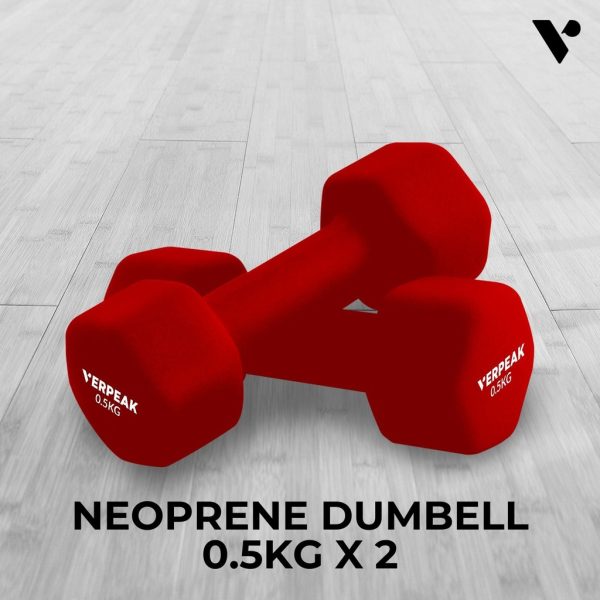 Verpeak Neoprene Dumbbell 0.5kg x 2 VP-DB-117-BU