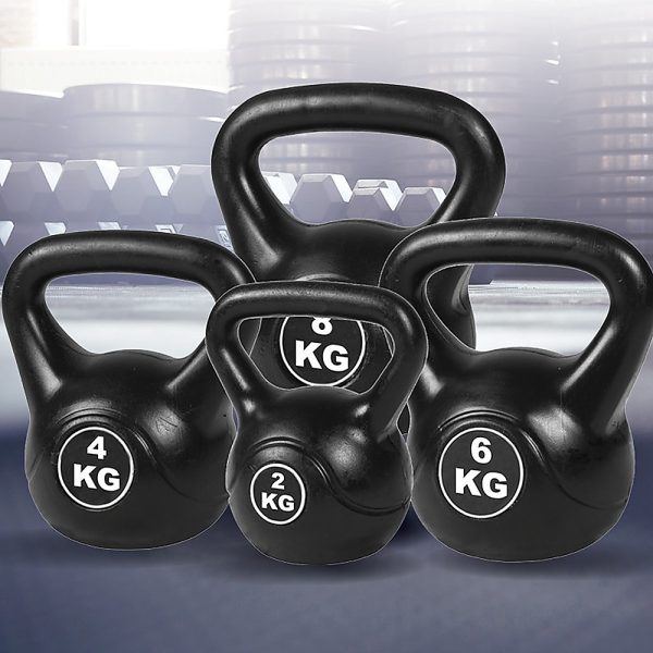 4pcs Exercise Kettle Bell Weight Set 20KG