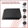4 Tiles EVA Fitness Home Gym Interlocking Floor Puzzle Mat