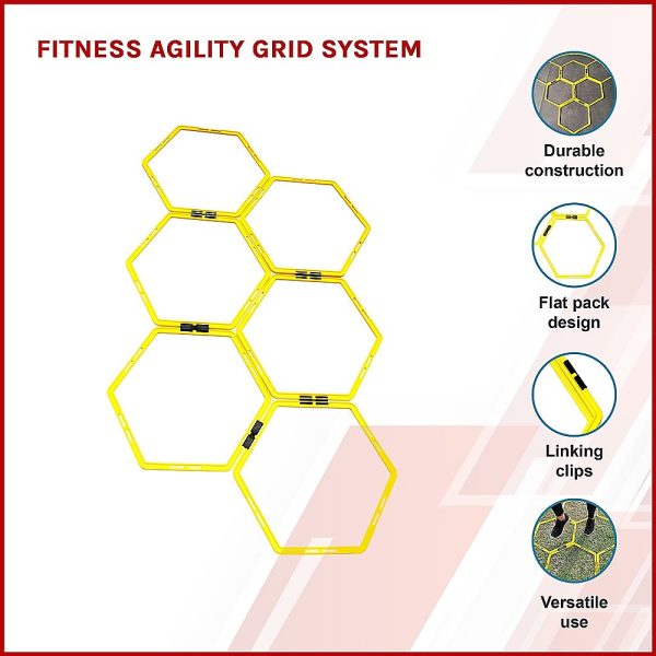 Fitness Agility Grid System