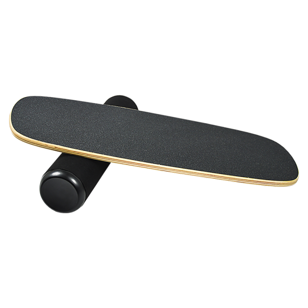 Balance Board Trainer with Adjustable Stopper Wobble Roller