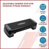Adjustable Aerobic Step Gym Exercise Fitness Workout