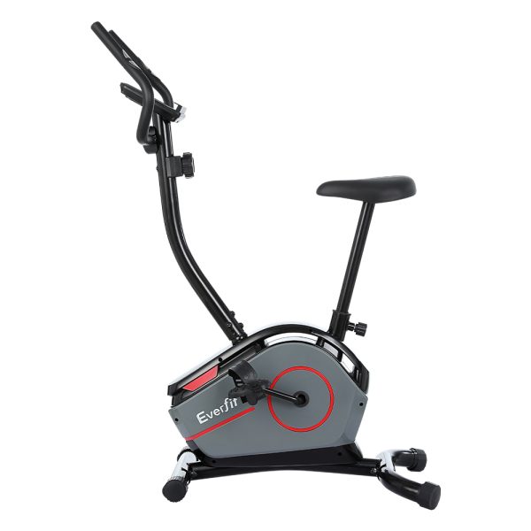 Magnetic Exercise Bike 8 Levels Upright Bike Fitness Home Gym Cardio