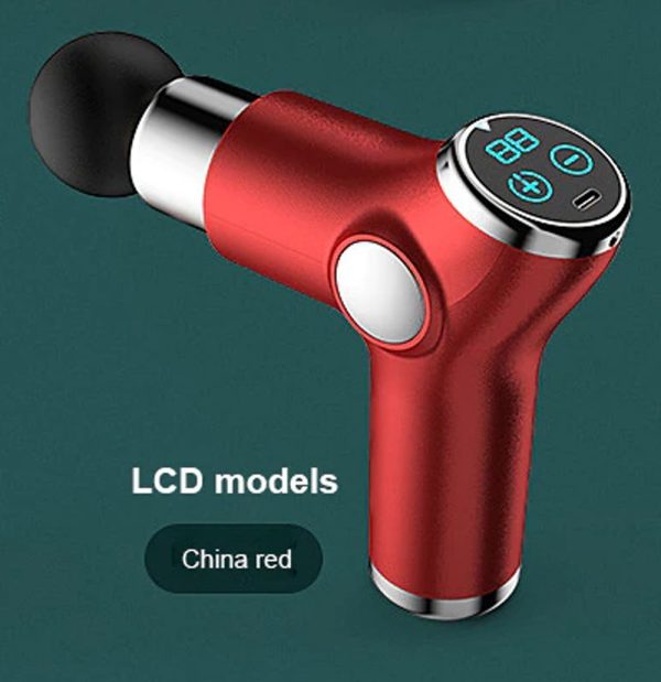 Mini Massage Gun LCD Display Percussion Massager Muscle Relaxing Therapy Deep Tissue AU