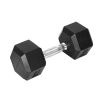 Rubber Hex Dumbbell Home Gym Exercise Weight Fitness Training