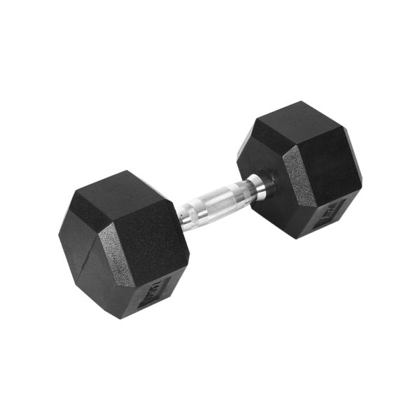 Rubber Hex Dumbbell Home Gym Exercise Weight Fitness Training