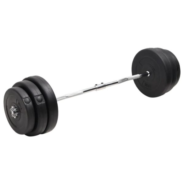 Curl Barbell with Plates