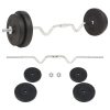 Curl Barbell with Plates