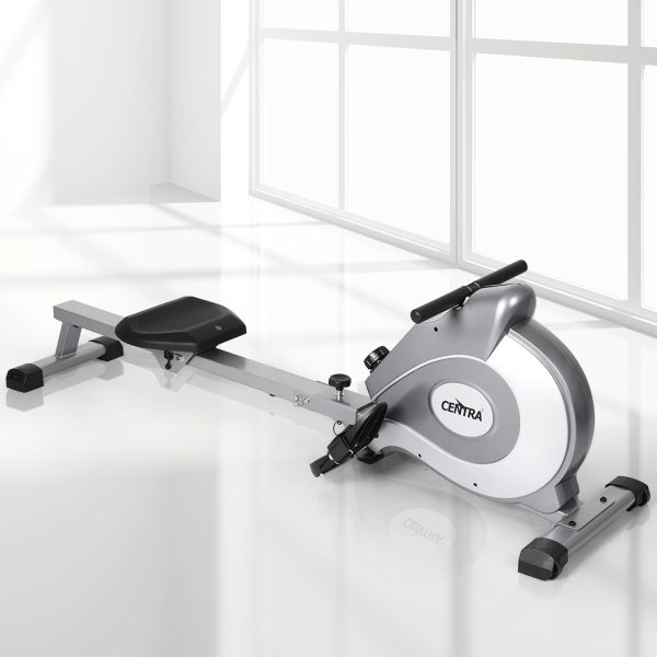Magnetic Rowing Machine 10 Level Resistance Exercise Fitness Home Gym