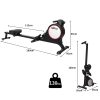 Magnetic Rowing Machine 8 Level Resistance Exercise Fitness Home Gym