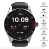 New AMOLED Touch Display Sport Smart Watch 44mm 1.3″ HitFit Ceramic Black