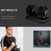 40kg Adjustable Weight Dumbbell, for Home Gym Fitness Strength Training