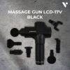 Massage Gun – LCD – 17V (Black)