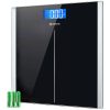 Digital Body Weight Bathroom Scale – Black