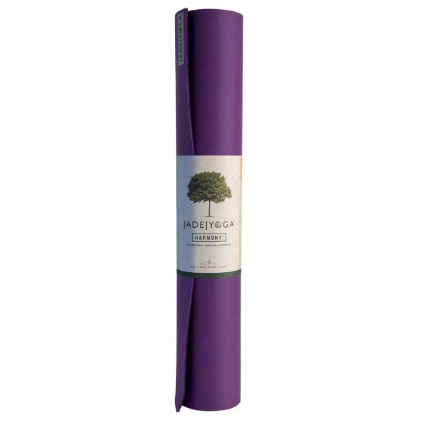 Harmony Mat – Purple & Iron Flask Wide Mouth Bottle with Spout Lid, Fire, 32oz/950ml Bundle