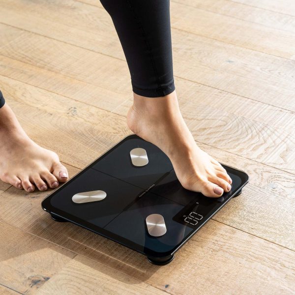 Harmony Mat – Orange & Etekcity Scale for Body Weight and Fat Percentage – Black Bundle