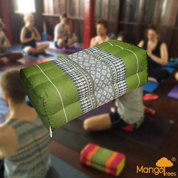 Yoga Block Meditation Cushion Green