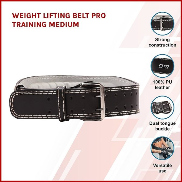 Weight Lifting Belt Pro Training Medium