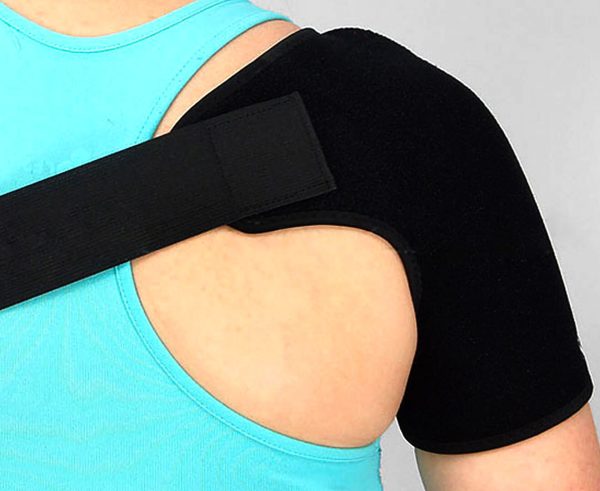 Shoulder Compression Bandage Sports Support Protector Brace Wrap Small