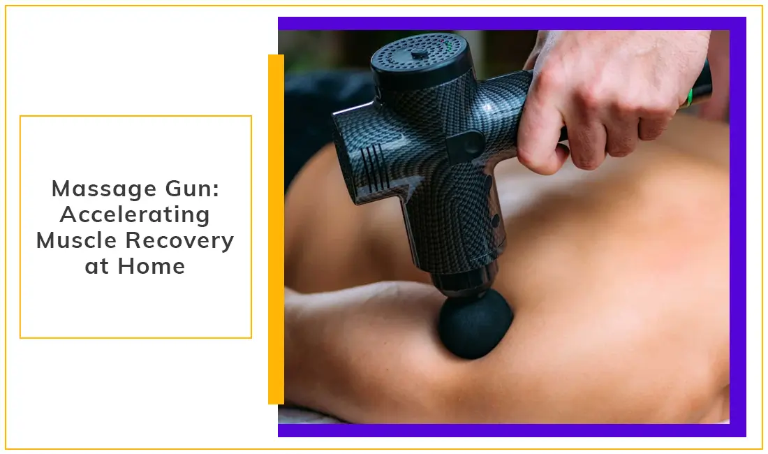 Massage Gun Accelerating Muscle Recovery at Home
