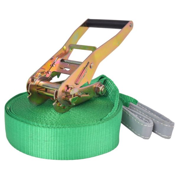 Slackline 15 m x 50 mm 150 kg – Green