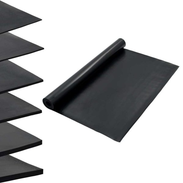 Floor Mat Anti-Slip Rubber Smooth – 1.2×5 m/2 mm