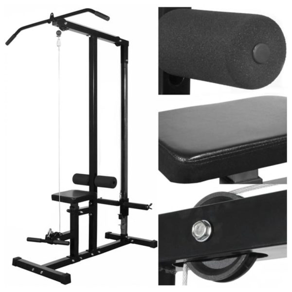 Power Tower with Barbell and Dumbbell Set – 60.5 kg