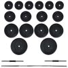 Power Tower with Barbell and Dumbbell Set – 60.5 kg