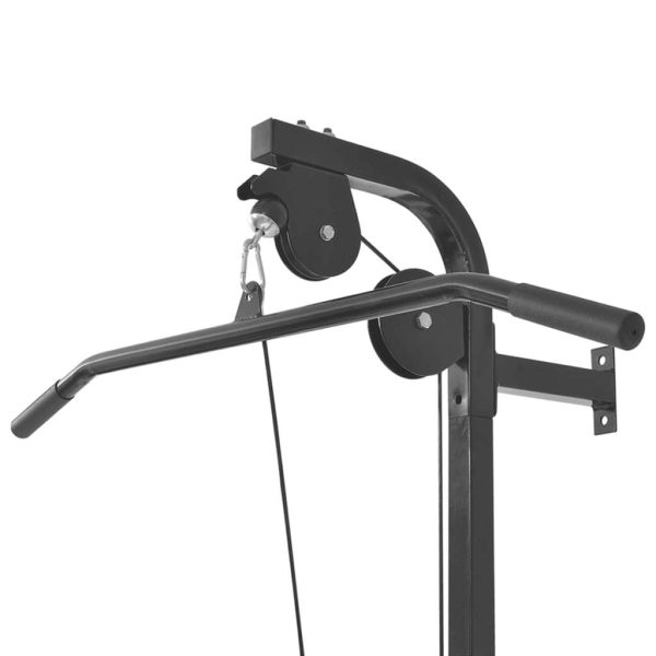 Wall-mounted Power Tower with Barbell and Dumbbell Set – 30.5 kg