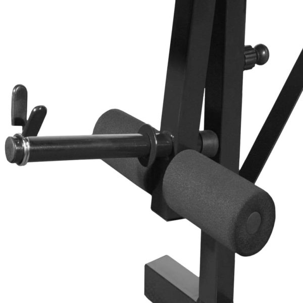 Weight Bench with Weight Rack&Barbell and Dumbbell Set – 30.5 kg