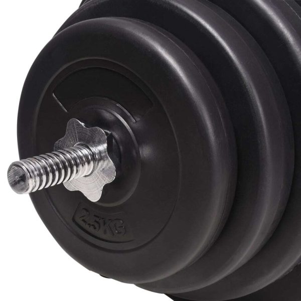 Weight Bench with Weight Rack&Barbell and Dumbbell Set – 120 kg