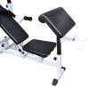 Weight Bench with Weight Rack&Barbell and Dumbbell Set – 120 kg