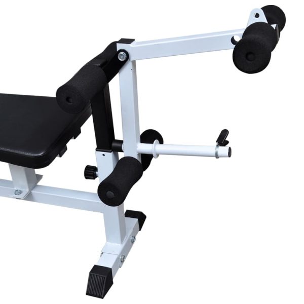 Weight Bench with Weight Rack&Barbell and Dumbbell Set – 120 kg